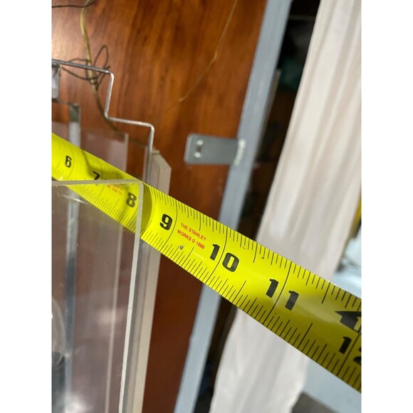 Stunning vintage lucite hanging lighting - Picture 6 of 6